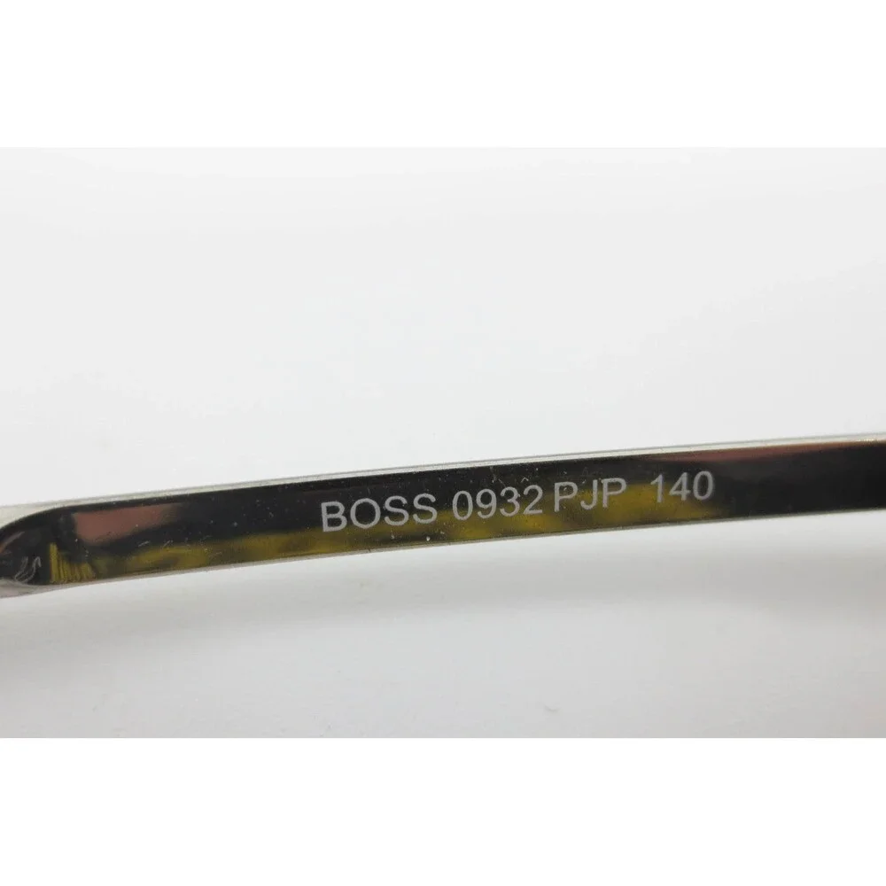 Hugo Boss BOSS 0932 PJP Round Blue Silver Eyeglasses Frames 140mm Mens Womens